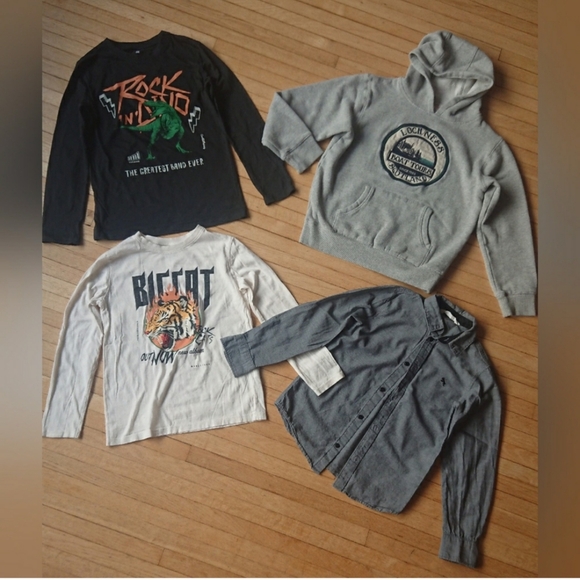 Various (bundle of 7) Hoodie Long sleeves Sweater Jeans Zara, Size 9-10 - Picture 7 of 8